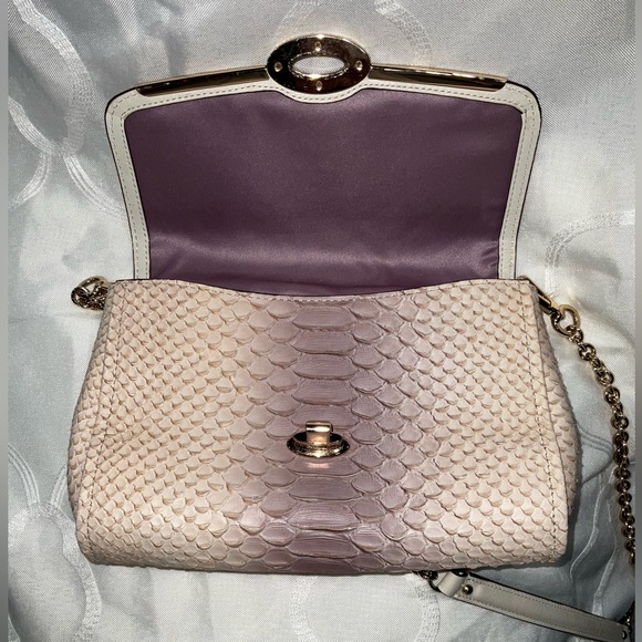 Coach Madison Limited Edition Python Embossed Shoulder Bag. - Picture 14 of 16